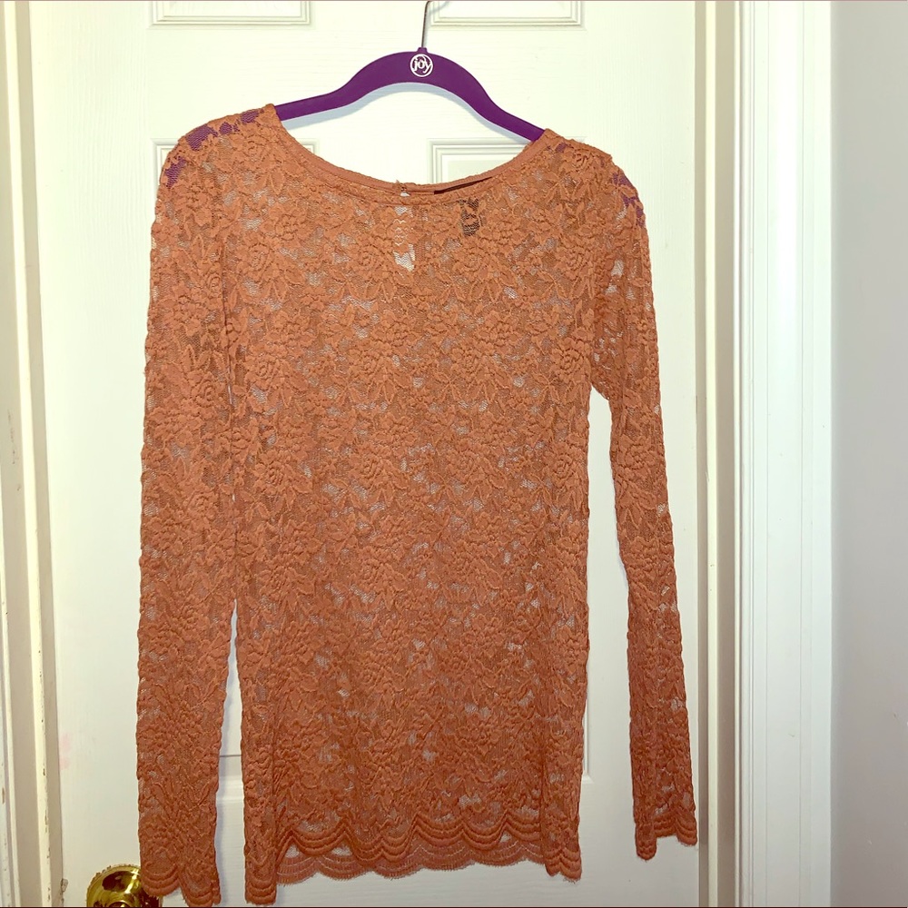 Floral See Through Top
